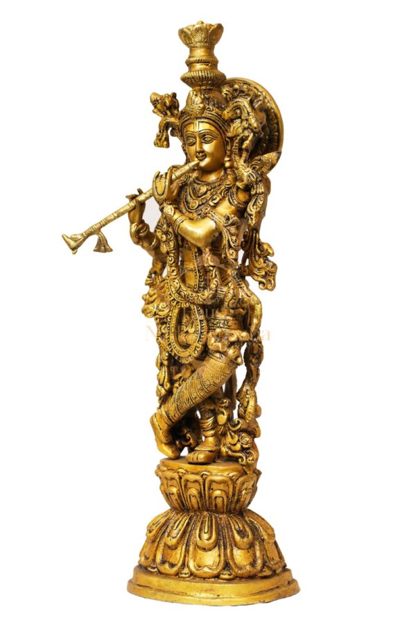 Antique Krishna Idol (24 inch)