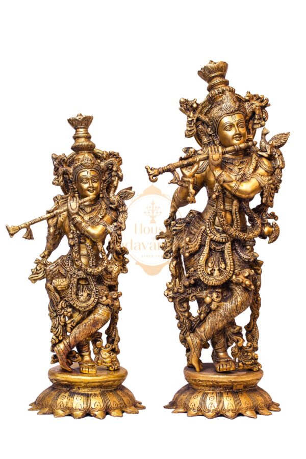 Lotus Pedam Krishna Idol (22 inch and 26 inch)