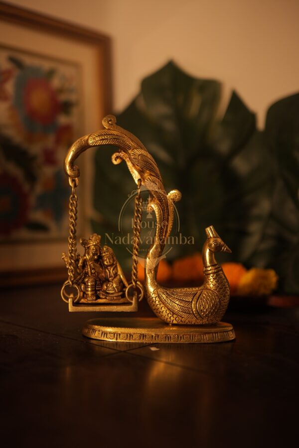 Radha Krishna with Swan
