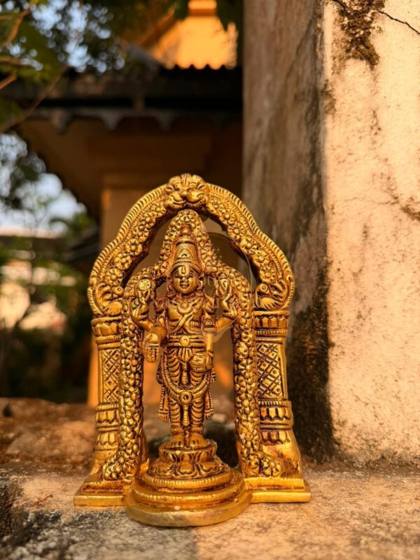 Sri Tirupati Balaji Idol – Solid Brass Lord Venkateswara Statue
