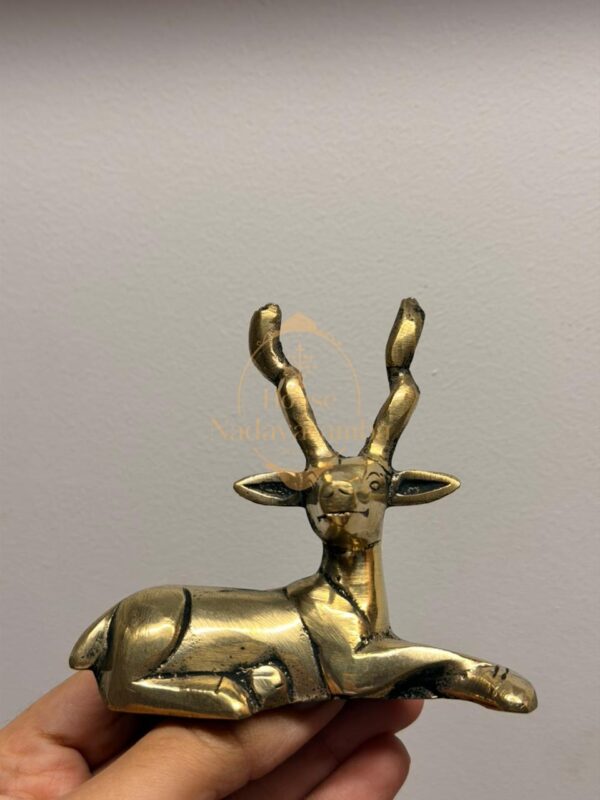 Deer Slender Brass – Small Gifting Home Decor